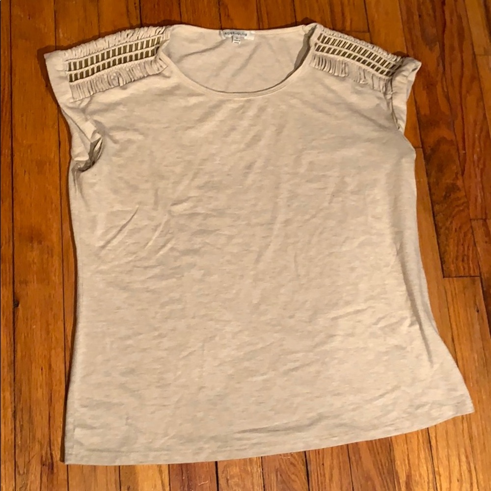 Tan T-Shirt Short Sleeve
